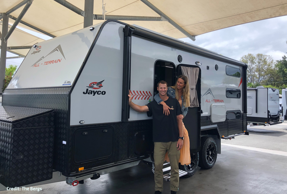 jayco bunk bed caravan