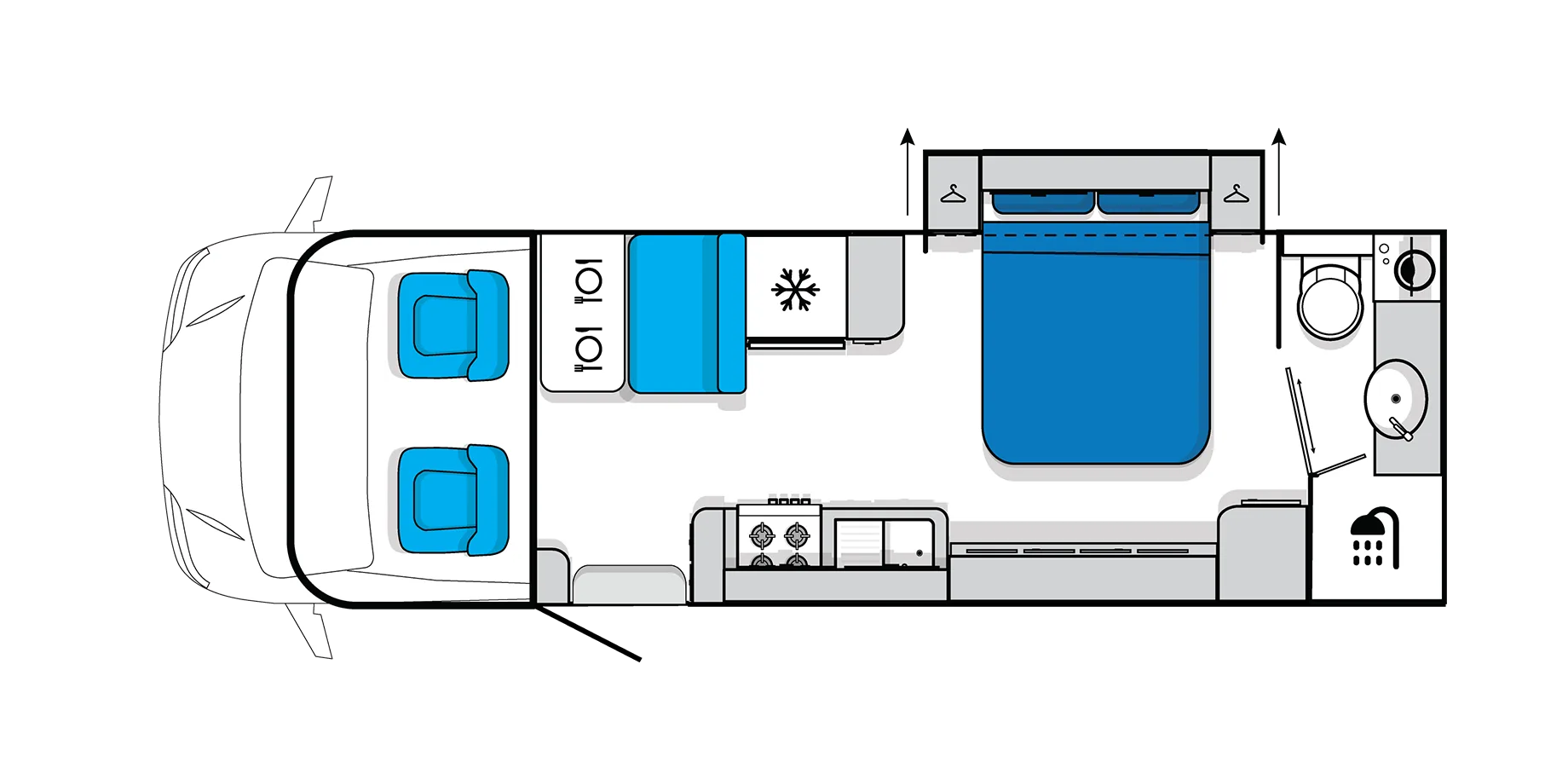 Touring Floorplan