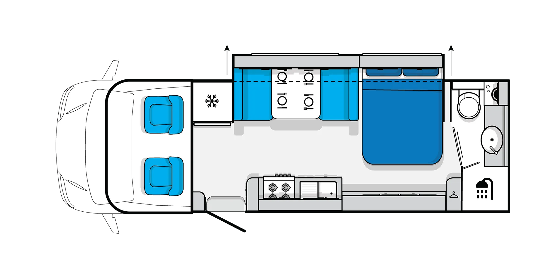 Touring Floorplan