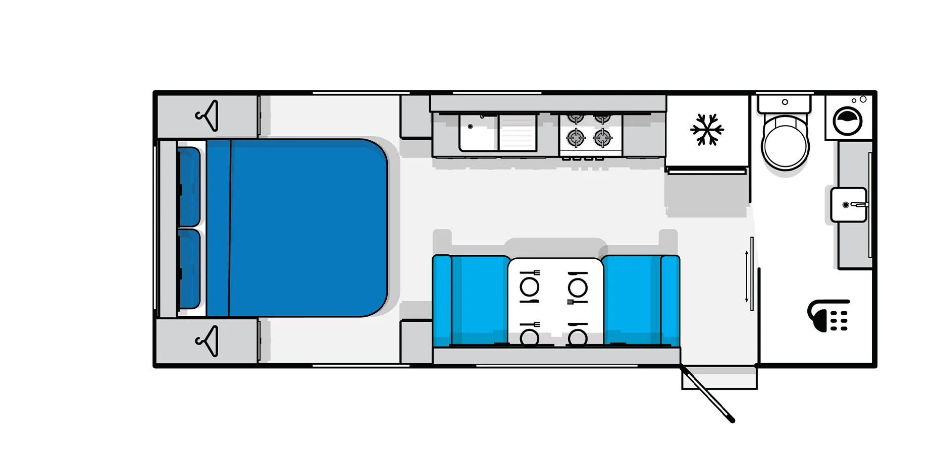 Touring Floorplan