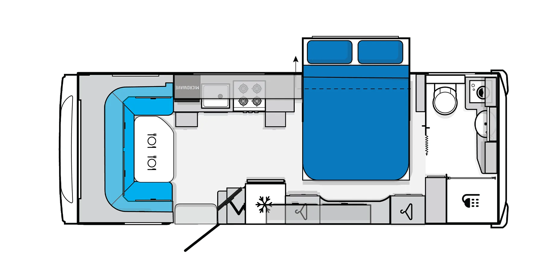 Touring Floorplan