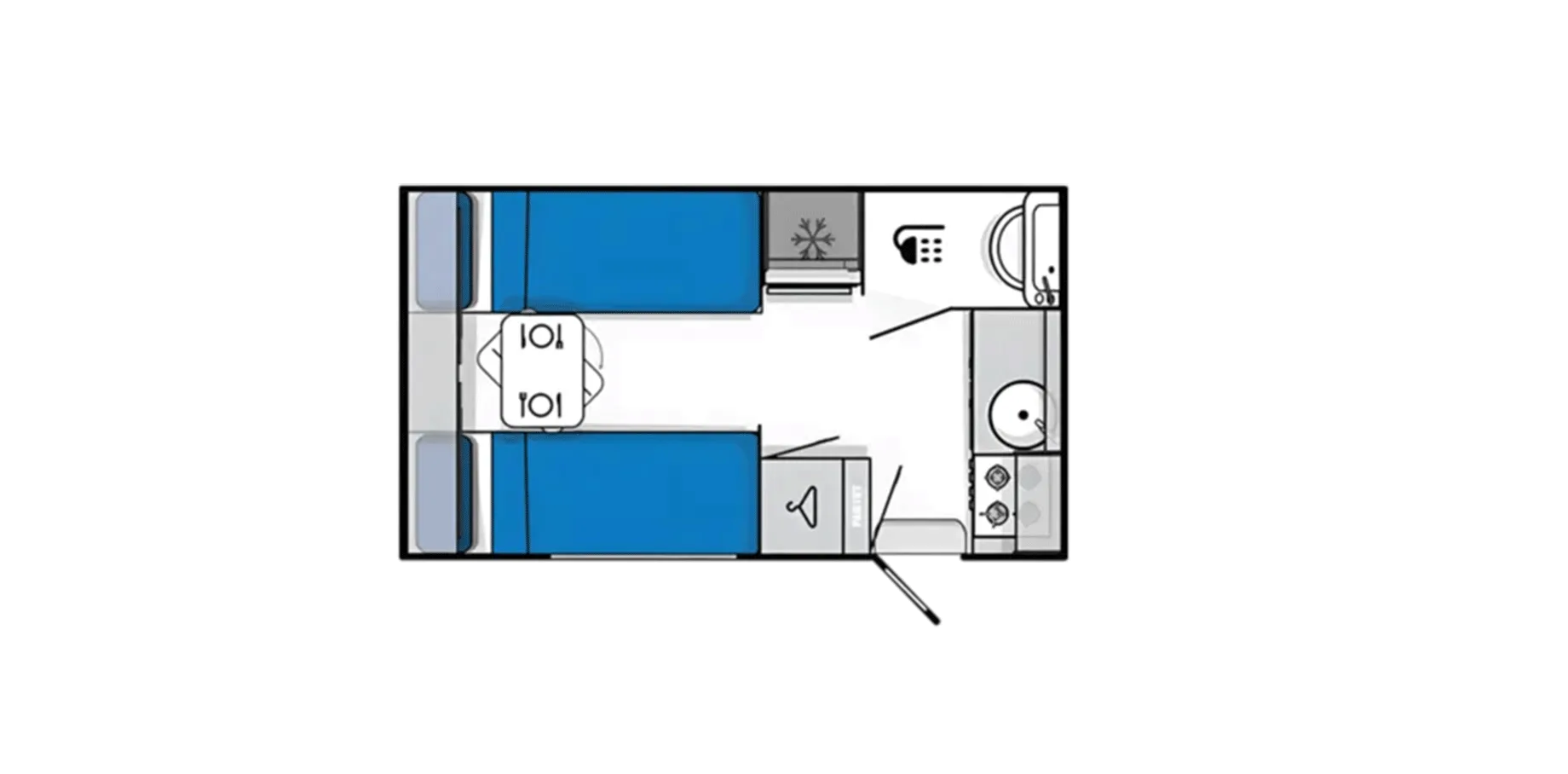 Touring Floorplan